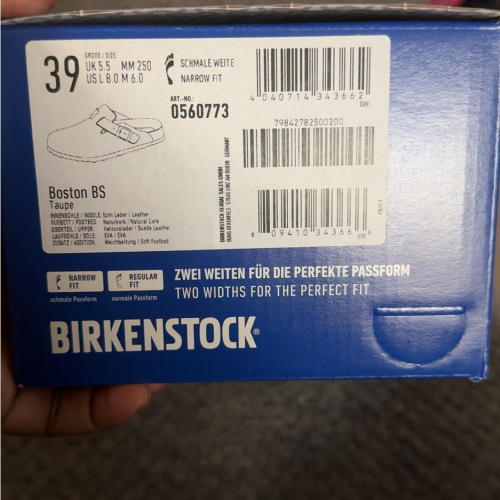 Birkenstock Women’s Gray Suede Slip-Ons **Never Worn* **PRICE IS FIRM** - Picture 3 of 8